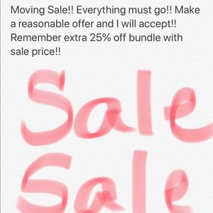 Moving Sale